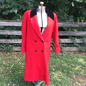 Vintage Jofeld de Ball Velvet Long Classy Coat USA